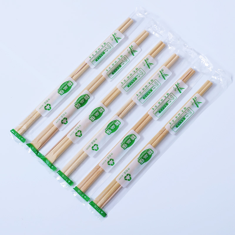 Disposable Bamboo Wooden Chopsticks Hashi Individually Wrapped BE